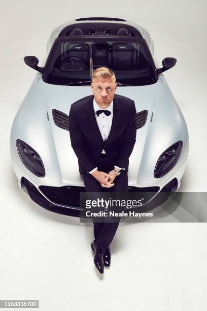 Top Gear presenter Andrew Flintoff is photographed for the Daily Mail on May 20, 2019 in London, England.