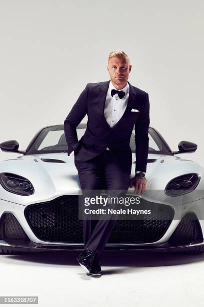 Top Gear presenter Andrew Flintoff is photographed for the Daily Mail on May 20, 2019 in London, England.