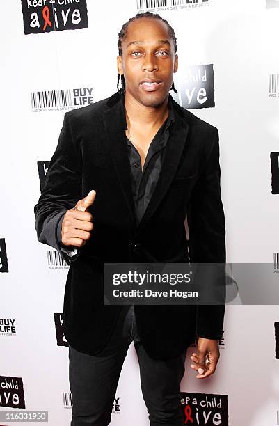 Lemar attends the Keep a Child Alive Black Ball 2011 at Camden Roundhouse on June 15, 2011 in London, England.