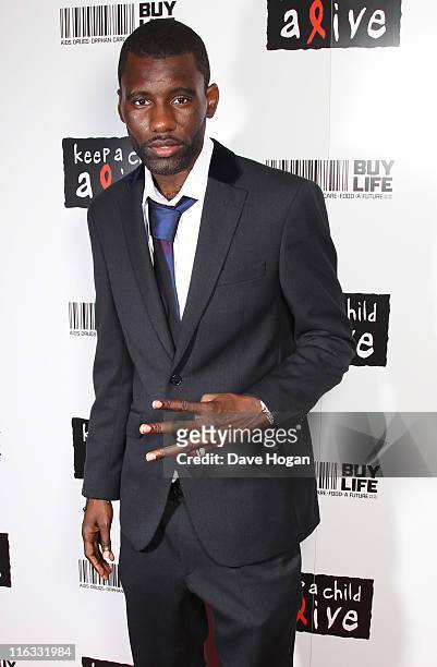 Wretch 32 attends the Keep a Child Alive Black Ball 2011 at Camden Roundhouse on June 15, 2011 in London, England.