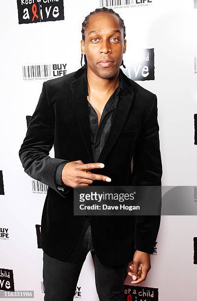 Lemar attends the Keep a Child Alive Black Ball 2011 at Camden Roundhouse on June 15, 2011 in London, England.