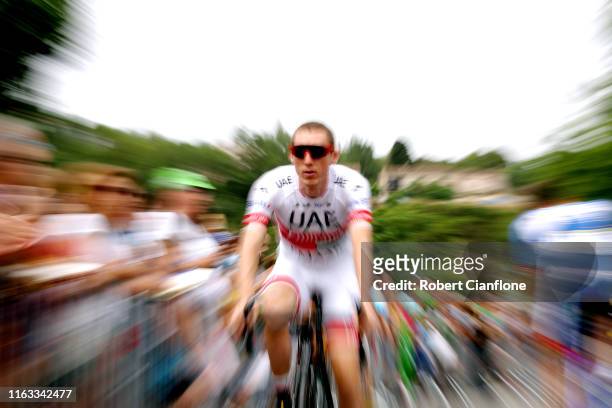 Start / Daniel Martin of Ireland and UAE Team Emirates / Limoux City / during the 106th Tour de France 2019, Stage 15 a 185 km stage from Limoux to...