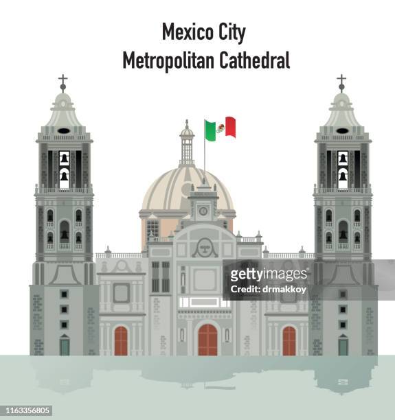ilustrações de stock, clip art, desenhos animados e ícones de metropolitan cathedral - catedral metropolitana