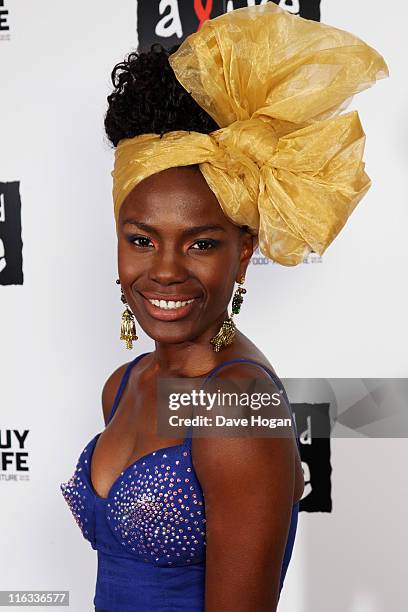 Shingai Shoniwa attends the Keep a Child Alive Black Ball 2011 at Camden Roundhouse on June 15, 2011 in London, England.