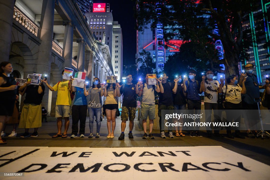 HONG KONG-CHINA-POLITICS-UNREST