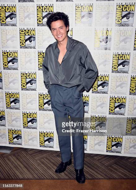 Cole Sprouse attends the "Riverdale" Photo Call during 2019 Comic-Con International at Hilton Bayfront on July 21, 2019 in San Diego, California.
