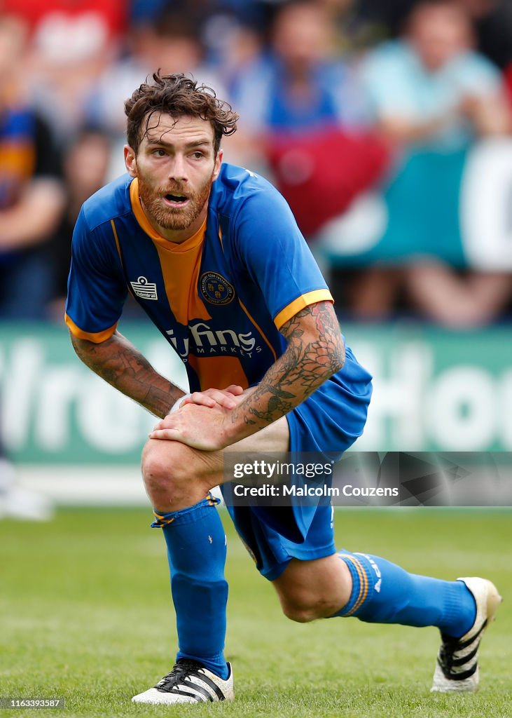 Shrewsbury Town v Aston Villa - Pre-Season Friendly