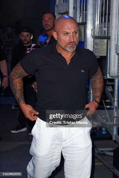 Zlatko Trpkovski attends the "Promi Big Brother" final at MMC Studios on August 23, 2019 in Cologne, Germany.
