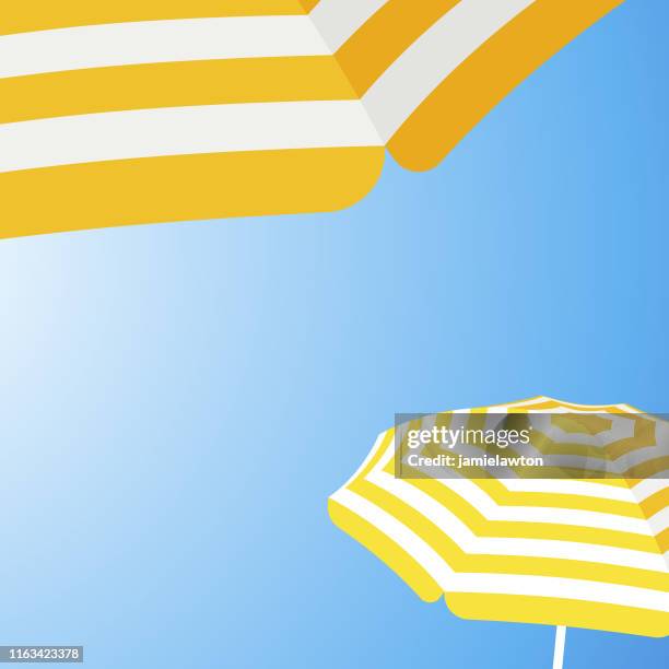ilustraciones, imágenes clip art, dibujos animados e iconos de stock de paraguas de playa parasol fondo - fiesta de piscina