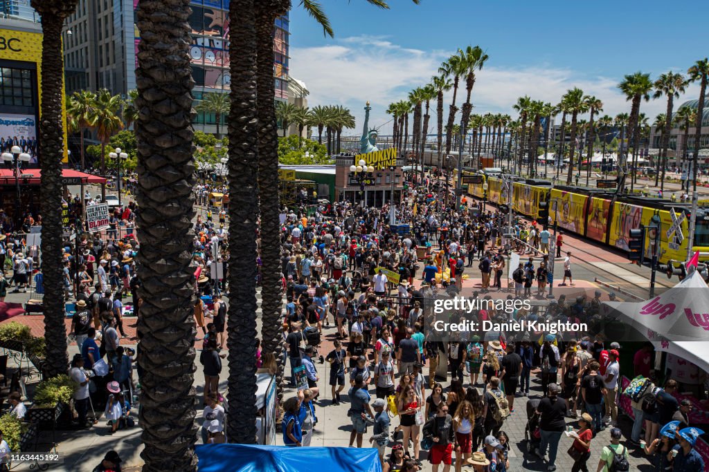 2019 Comic-Con International - General Atmosphere And Cosplay
