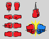 Boxing Glove Cartoon Hand Collection