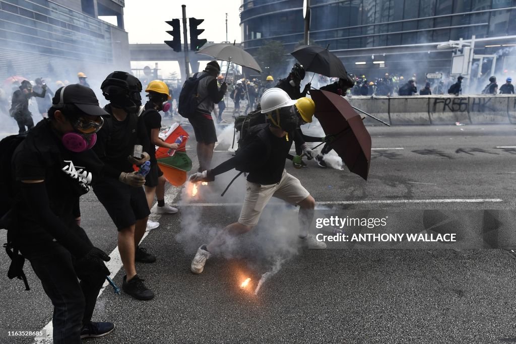 HONG KONG-CHINA-POLITICS-UNREST