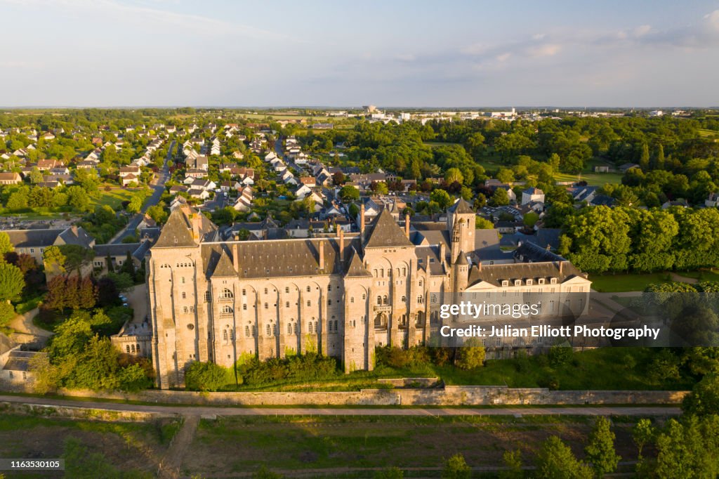 The Abbaye Saint-Pierre de Solesmes in Mayenne, France.