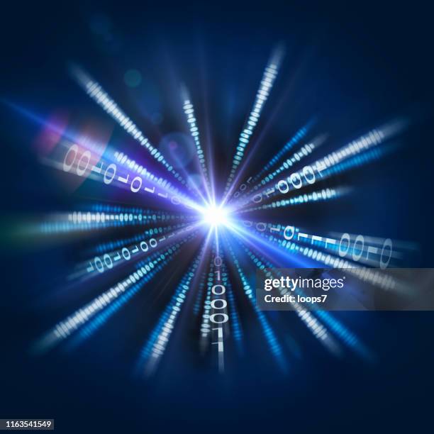 binary code - road flare stock illustrations