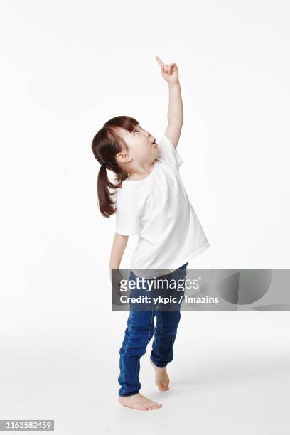 hope, love, happiness, a cute kid, fun - girl pointing bildbanksfoton och bilder