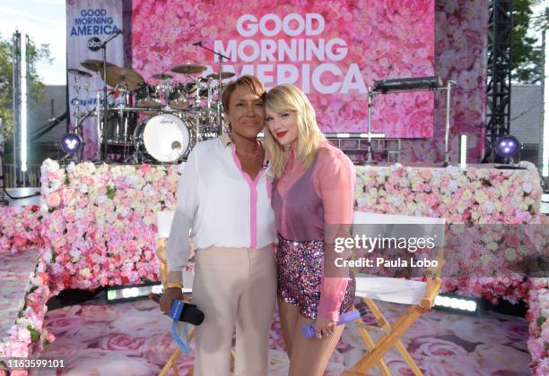 Taylor Swift performs live from Central Park on "Good Morning America," Thursday, August 22 airing on the Walt Disney Television Network. GMA19 ROBIN...