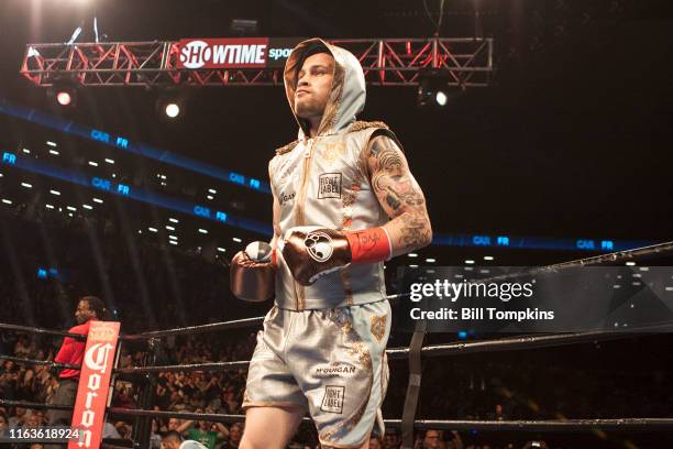 Bill Tompkins/Getty Images Carl Frampton defeats Leo Santa Cruz by Majority Decision during their Featherweight fight at the Barclay Center on July...
