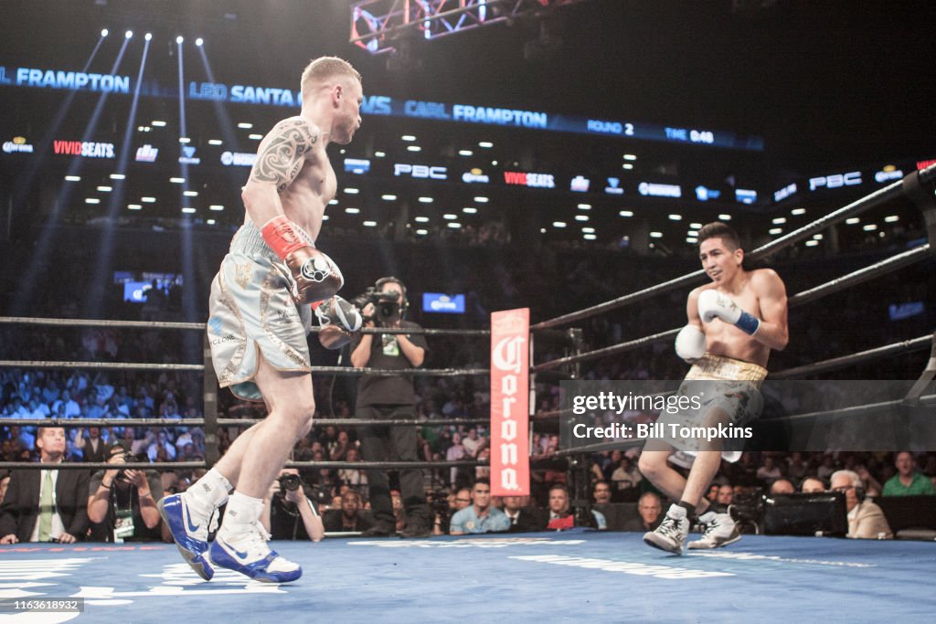 Bill Tompkins Leo Santa Cruz Carl Frampton Archive