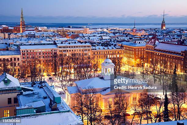 finland, helsinki, st. john's church - finland stock pictures, royalty-free photos & images