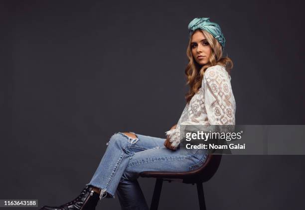 Carly Rose poses for a portrait at Noam Galai's Portrait Studio on July 07, 2019 in New York City.