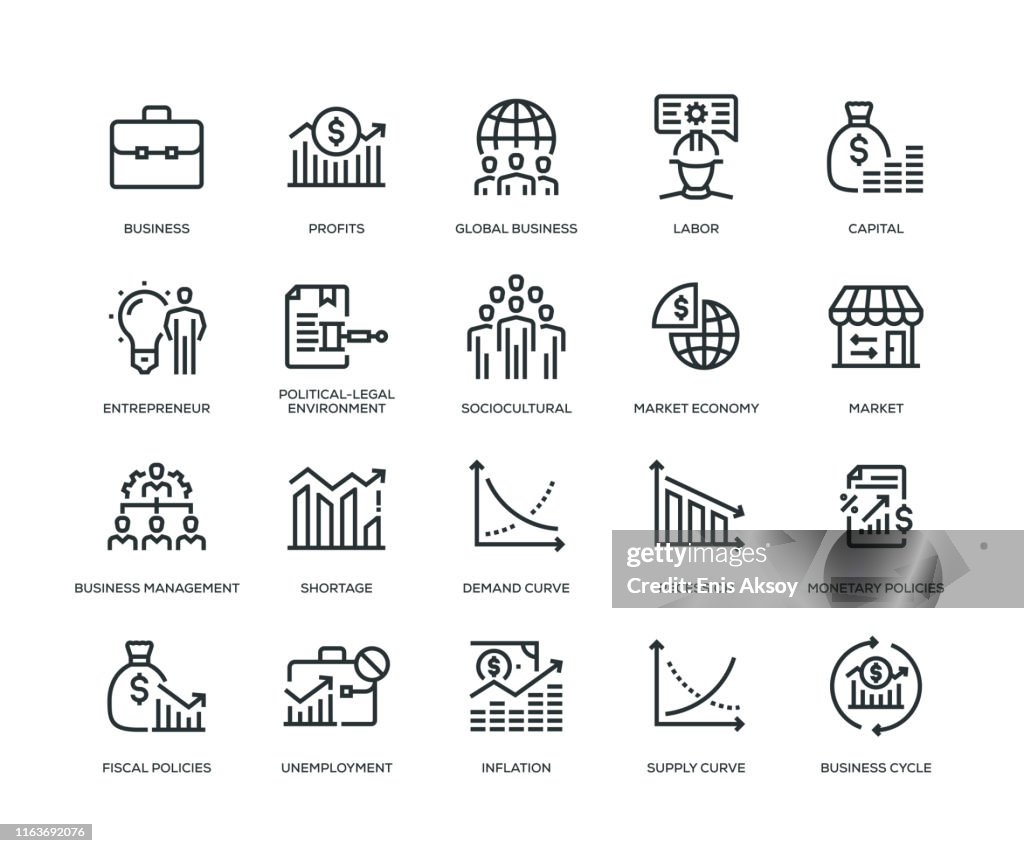 Business Essentials Icon Set