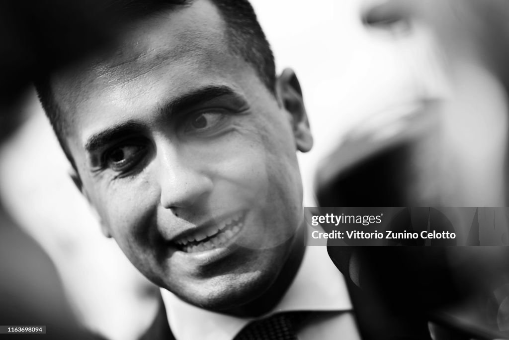 Italian Minister Of Economic Development Luigi Di Maio At Giffoni Film Festival