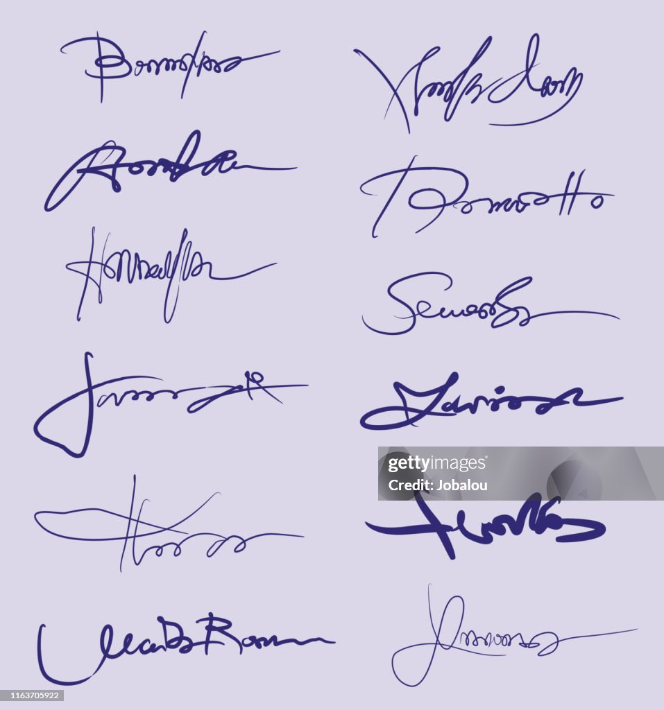 Handwrinting Signature Collection