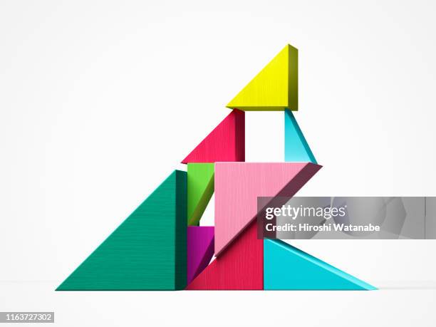 conceptual still life with teamwork and growth - winning strategy stock pictures, royalty-free photos & images