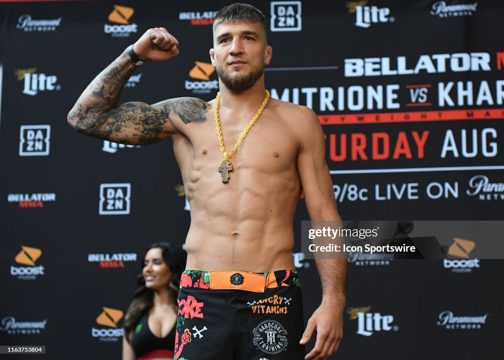 MMA: AUG 23 Bellator MMA Weigh-in