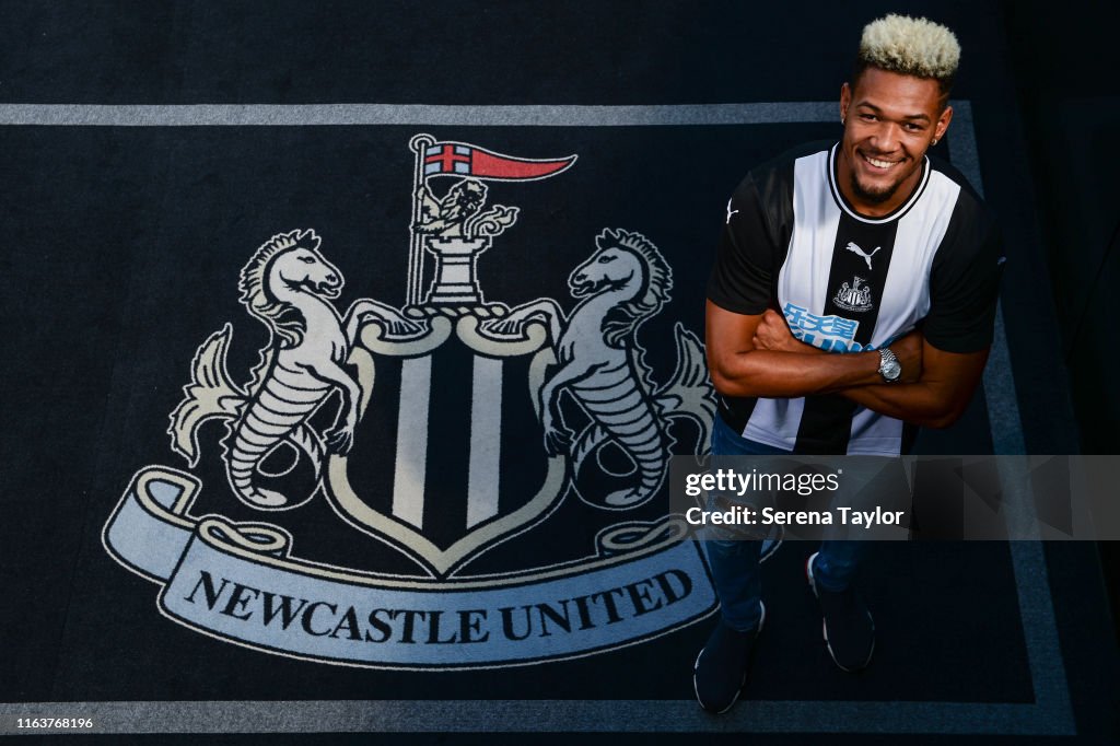 Newcastle United Unveil New Signing Joelinton