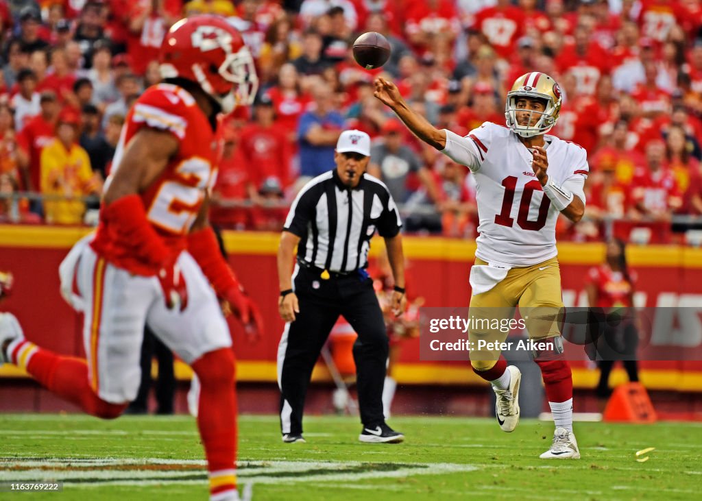 San Francisco 49ers v Kansas City Chiefs