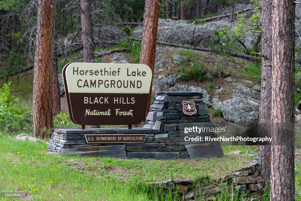 Horsethief Lake Campground, South Dakota