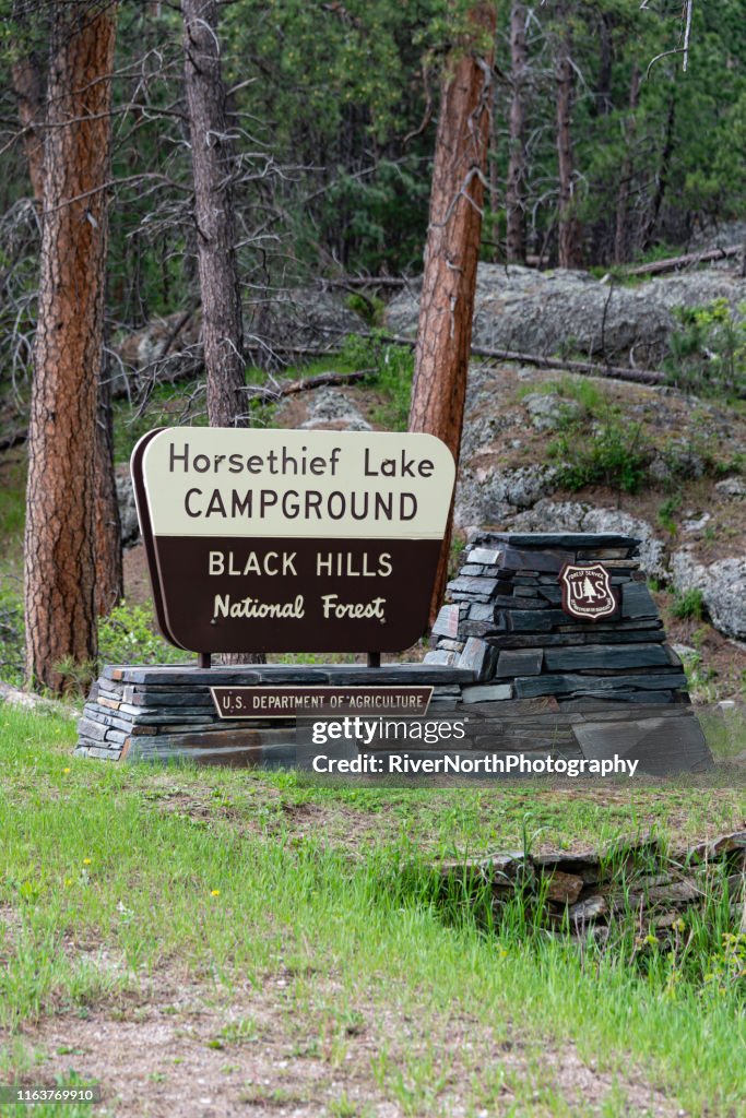 Horsethief Lake Campground, South Dakota