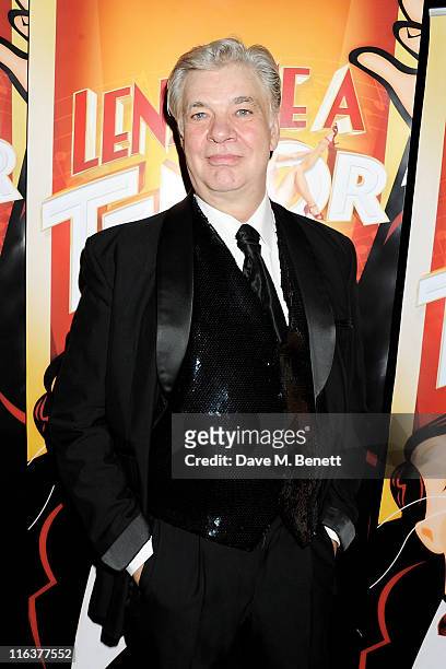 Actor Matthew Kelly attends an after party following press night of Lend Me A Tenor The Musical at 8 Northumberland on June 15, 2011 in London,...