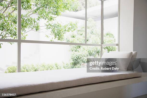 assento de janela - janela saliente - fotografias e filmes do acervo