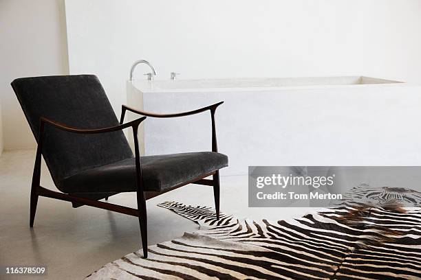 bathroom - modern chair stock pictures, royalty-free photos & images