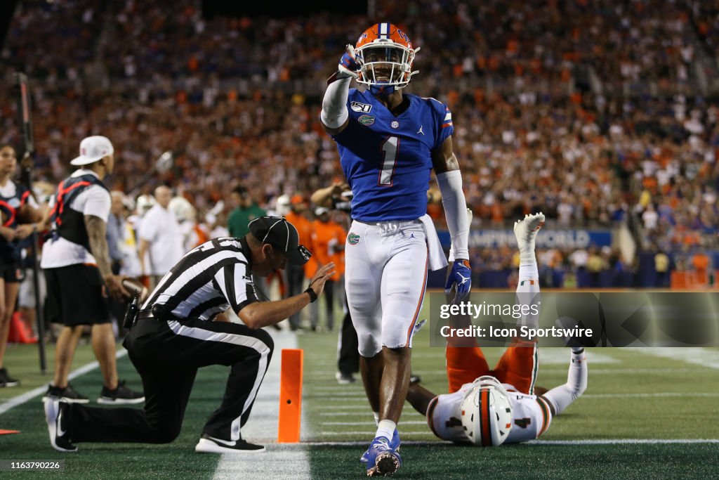 COLLEGE FOOTBALL: AUG 24 Camping World Kickoff - Florida v Miami