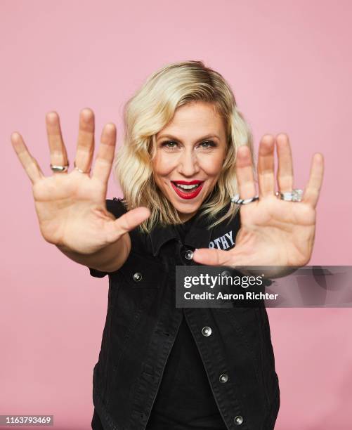 Ashley Eckstein of 'Her Universe' poses for a portrait during the Pizza Hut Lounge at 2019 Comic-Con International: San Diego on July 19, 2019 in San...