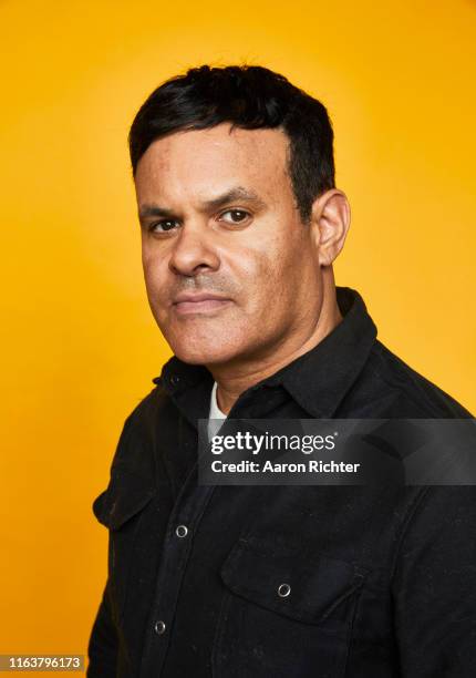 Elgin James of 'Mayans M.C.' poses for a portrait at the Pizza Hut Lounge at 2019 Comic-Con International: San Diego on July 20, 2019 in San Diego,...