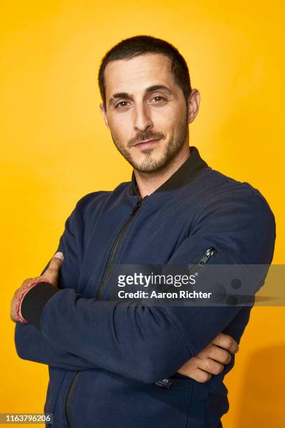 Tomer Kapon of 'The Boys' poses for a portrait at the Pizza Hut Lounge at 2019 Comic-Con International: San Diego on July 20, 2019 in San Diego,...