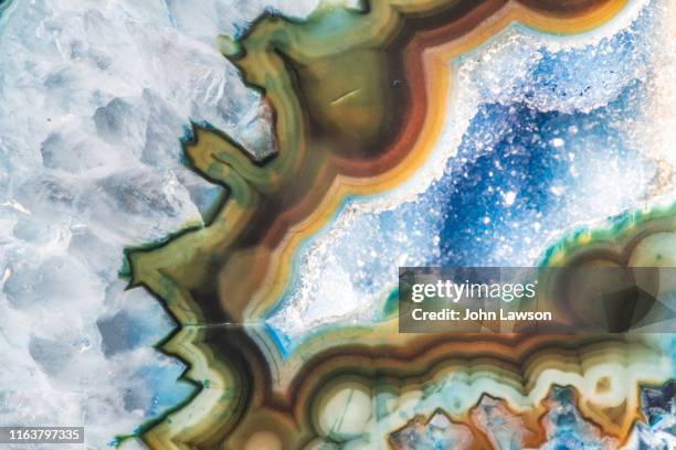 agate macro - semi precious gem stock pictures, royalty-free photos & images