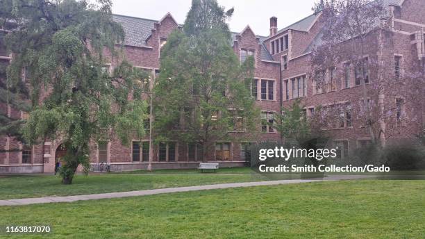 Campus of the University of Washington in Seattle, Washington, April 21, 2015.