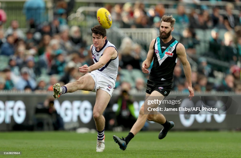 AFL Rd 23 - Port Adelaide v Fremantle