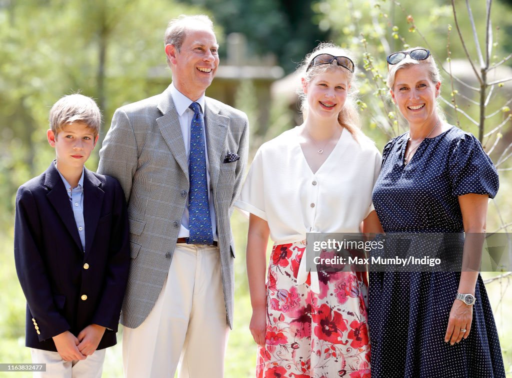 The Earl & Countess Of Wessex Visit The Wild Place Project At Bristol Zoo