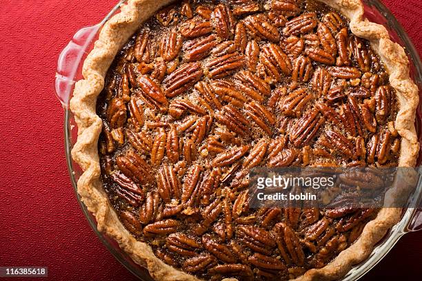 pecan pie - pecan pie stock pictures, royalty-free photos & images