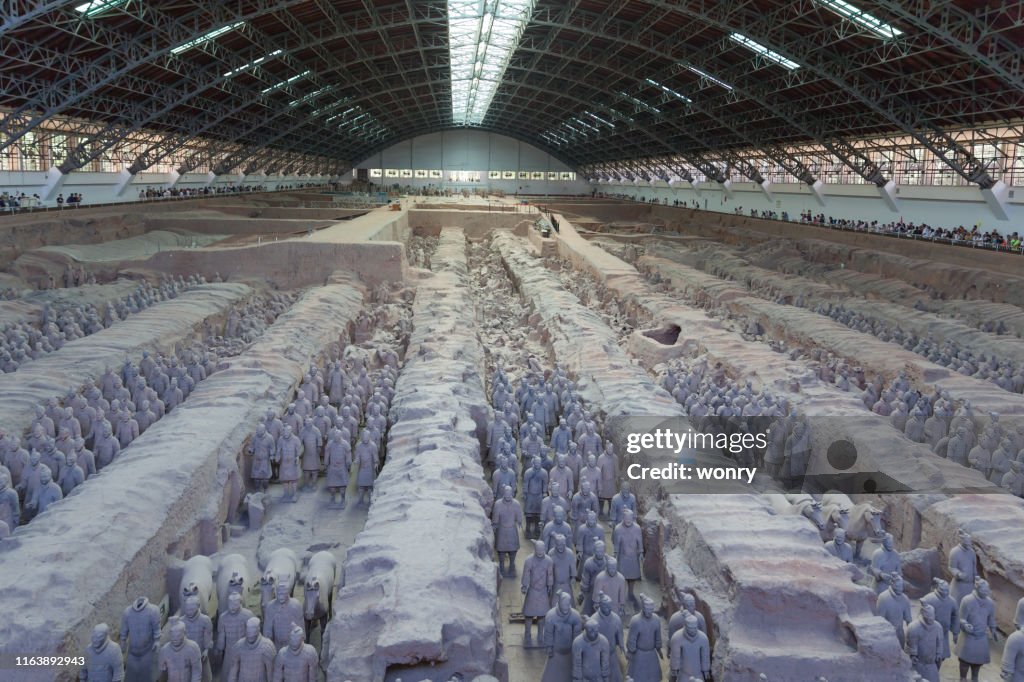 Die Terrakotta-Armee in China