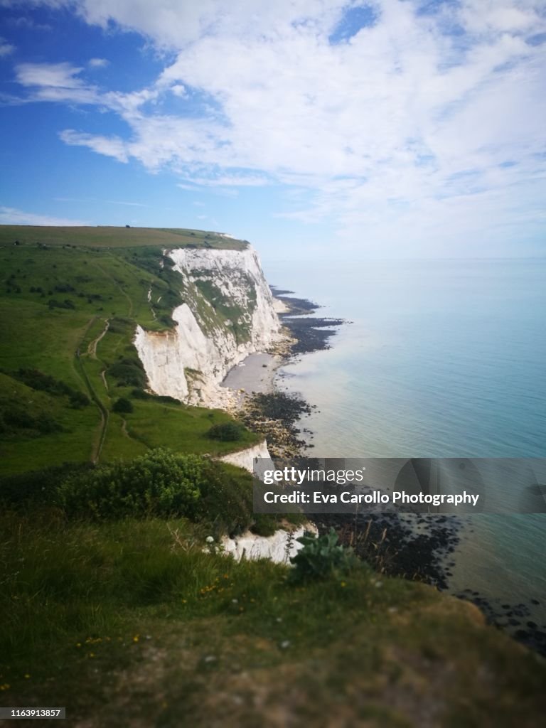 The white cliffs of Dover