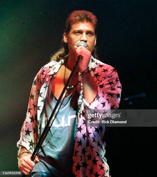 Billy Ray Cyrus performs at The Omni in Atlanta Georgia October 07, 1993