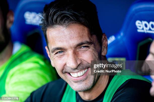 Gianluigi Buffon of Juventus FC during the Serie A match between Parma Calcio 1913 and Juventus at Stadio Ennio Tardini, Parma, Italy on 24 August...