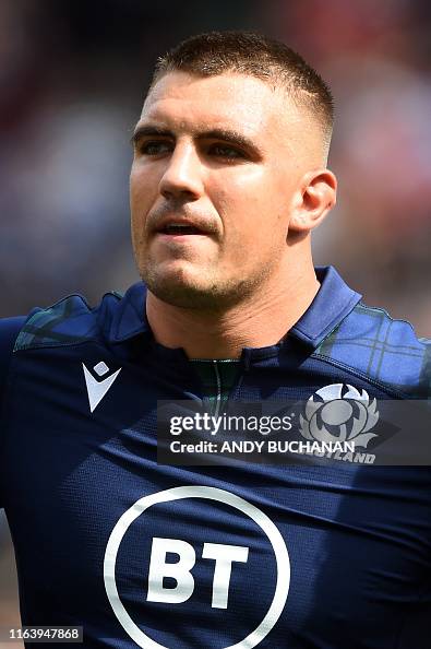 Sam Skinner Scotland's lock Sam Skinner lines up ahead of the international Test ...